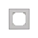 Single frame, aluminum, black base