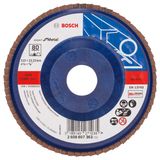 Flap disc X551, Expert for Metal D= 115 mm; G= 80, straight