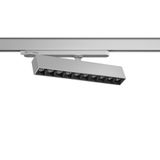 BeamLine Slim, 25 W, 1900 lm, 927, silver, on/off Surface mounted proj
