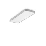 TRIONA rectangle, 84 W, 10500 lm, 840, silver, DALI Ceiling and wall l