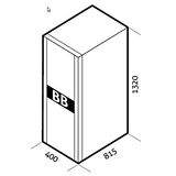 Battery box empty for USSTW/USSD incl. fuses & cables