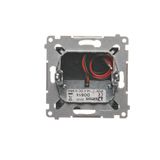 Two-pole switch, (module), 10AX, quick connection, beige