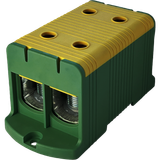 Primary terminal FT1240G 1Р,  Cu:35~240 / Al:35~240 mm², yellow/green