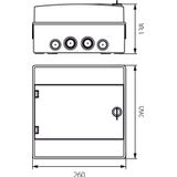 Hermetic switchboard RH-8