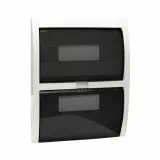 Banquise white cover with tinted flap for 53S36 box - 36  modules