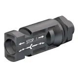 MC4 surface mount plug, 1.5-2.5 mm², 1.25 kV, 17.5 A, 32.0077P0001-UR