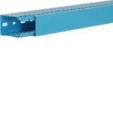 Slotted panel trunking made of PVC BA7A 60x40mm blue