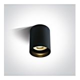 12105N/B/B BLACK GU10 10W DARK LIGHT