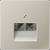 Centre pl.f.2-gang mod. jack sockets ES2969-2UA
