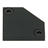 Profile end cap KLE flat black