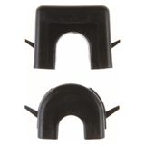 Cable and channel entry, black