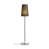 LULU floor black chrome 230V LED E27 8W