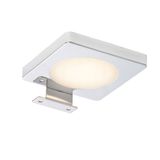 YOLO SQ above mirror chrome 12V= LED 4W IP44 3000K