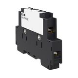 HI11-P1/P3UE Eaton Moeller® series P1 Auxiliary contact, 1 N/O, 1 N/C, For use with P1, P3, Flush mounting