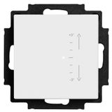 Room thermostat with binary/analog inputs and manual temperature control.