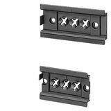 Busbar system, accessories Busbar center-to-center spacing 40, 60 mm mounting rail 35 mm plastic Width: