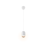 Nara pendant E27 matt white