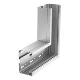 BRA FWS70110 EL  Flat corner SIGNA STYLE, rising, 70x110, Aluminum, Alu anodized