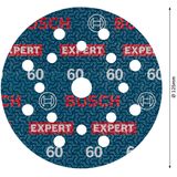 Sanding foil Expert O780,125mm,60,50, single labelled