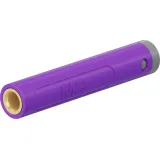 4 mm socket, crimp connection, 1.0 mm², mounting Ø 8 mm, purple, 64.2063-26