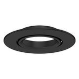 EXUMA ROUND TILTABLE BEZEL BLACK