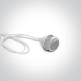 WHITE PENDANT 20W E27