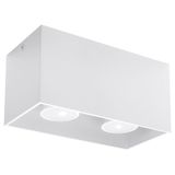 SPOT QUAD MAXI WHITE GU10 2X40W IP20