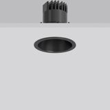 LEVIDO round, 7,5 / 12 W, 560 / 870 lm, 827, black, DALI Recessed down