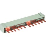 Busbar / Modular wiring system three-phase, 6-pole for 6 modules