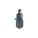 Position switch with roller lever and reset device