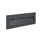 ANTHRACITE WALL RECESSED 7W WW IP65 DARK LIGHT 100-240V