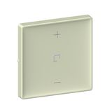 VALENA LIFE Button Cover for 3-Wire Dimmer (with Neutral Conductor) in Almond White