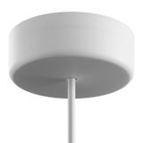 EIVA Cylindrical outdoor ceiling rose kit IP65 - in soft touch silicone for Modulair System