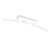 Ginko LED ceiling lamp matt white 4000K