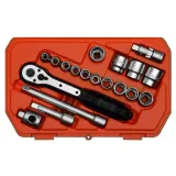 Skandia socket set 3/8" 19pcs