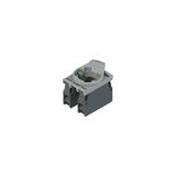 Complete unit with contact block 2NO and fixing adapter
