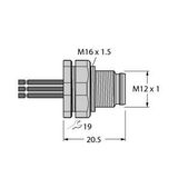 Accessories for Fieldbus Systems Flange   EC-FSFDW4.54-0.5/16