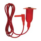 Line probe with alligator clip