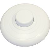 Inline Foot switch, single-pole, 2A, 250V, white