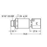 Pressure Transmitter With Current Output (2-Wire)   PT600R-2121-I2-KO28A2