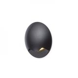KICK I recessed black 230V LED 3W IP54 3000K