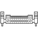 N23RS27 N rail for fuse enclosure