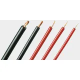 Silicone-switching strand, extremely flexible, halogen free, Cableline, 2.5 mm², 651 x 0.07 mm, black, outer Ø 6.6 mm, 61.7634-10021