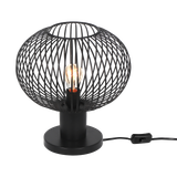 Gila table lamp 33 cm E27 matt black