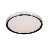 Varda LED ceiling lamp 39 cm black