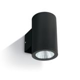 BLACK COB LED 2x6W WW IP54 230V