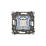 Temperature regulator with inner detector, Silver matt, metalic