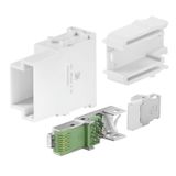 RJ45 module, 50 V, 1 A, Number of poles: 8, IDC terminal, Male, Required plug-in slots: 1