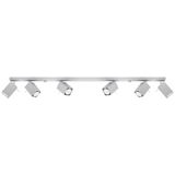 CEILING LAMP MERIDA 6L GREY GU10 6X40W IP20