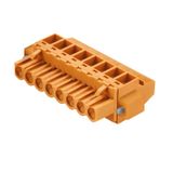 PCB plug-in connector, female plug, 5.08 mm, Number of poles: 3, 90°, Clamping yoke connection, Clamping range, max. : 4 mm², Box